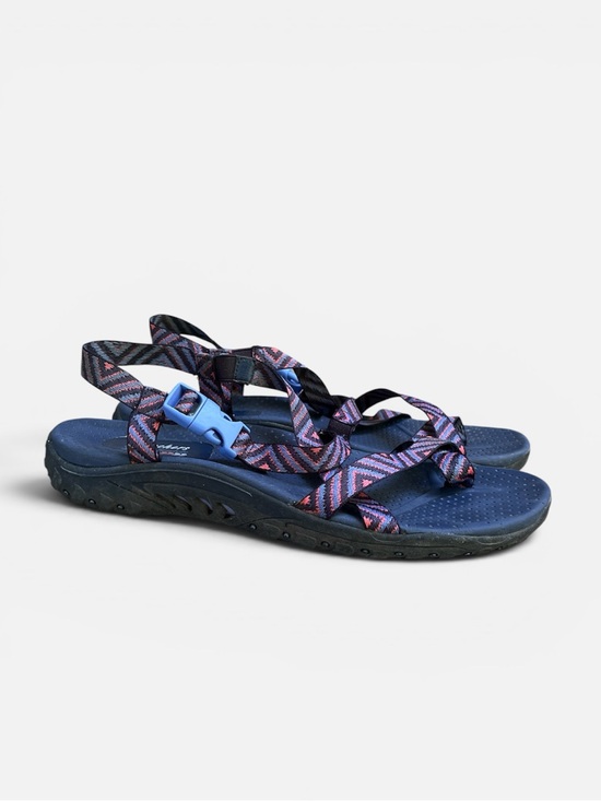 Skechers Shoes - Skechers Outdoor Lifestyle Reggae Sandal in Navy Multi Size 10
